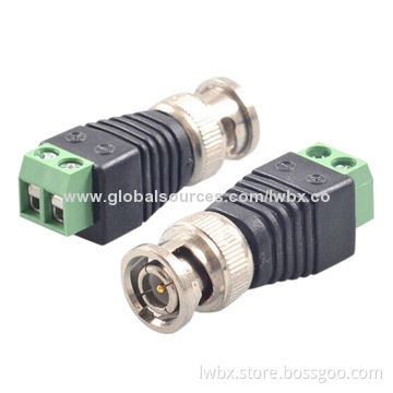 DC male to BNC male connectorNew